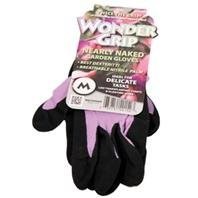 Wonder Grip&reg; WG1850ACM Nearly Naked Nitrile Palm Garden Gloves, Medium, Assorted