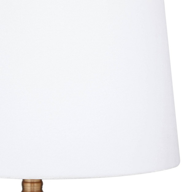 X 15 quot Modern Glass Table Lamp White Olivia amp May