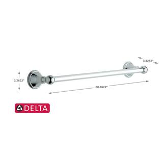 Delta Crestfield 18 in. Towel Bar in Chrome 125858