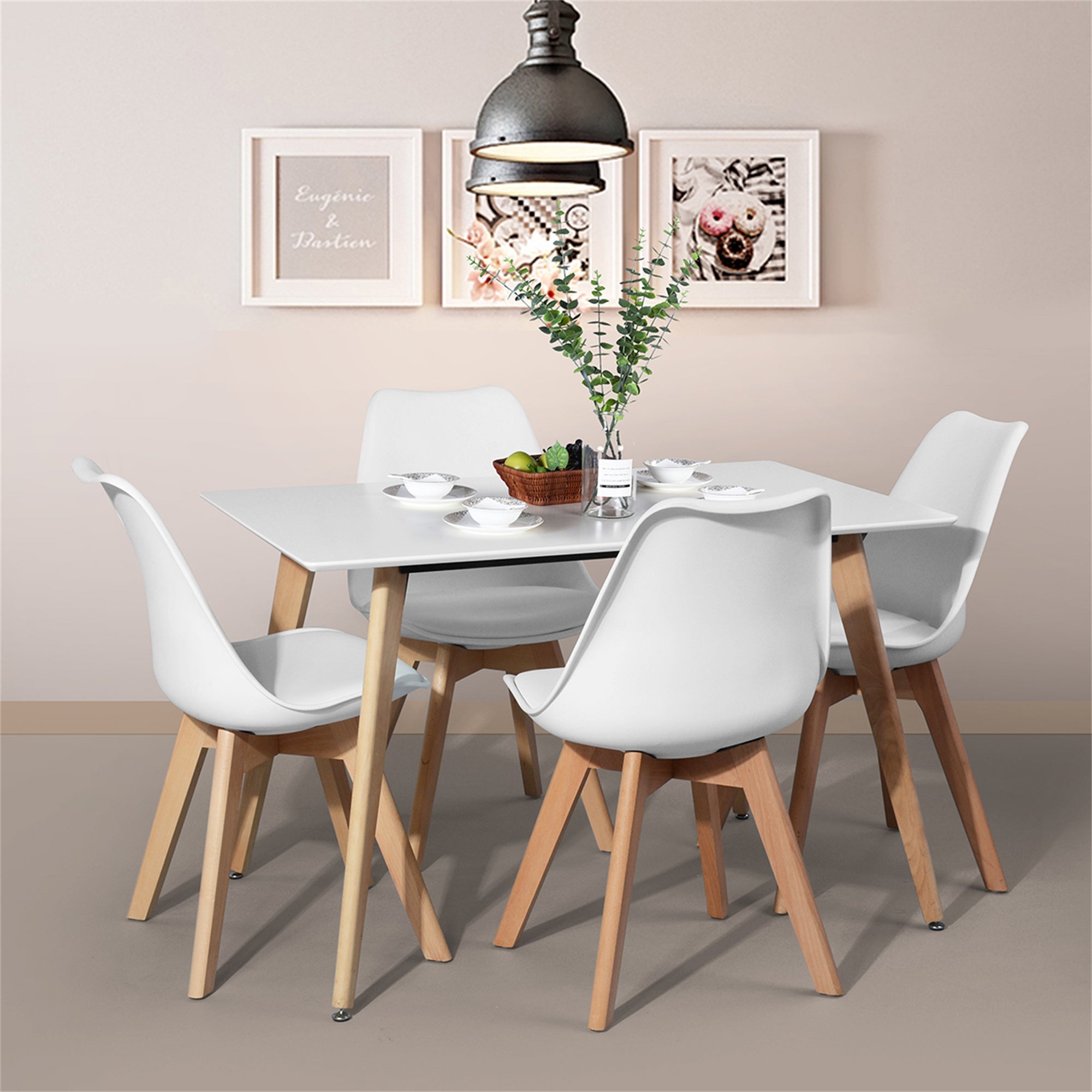 White High Glossy Dinning Table