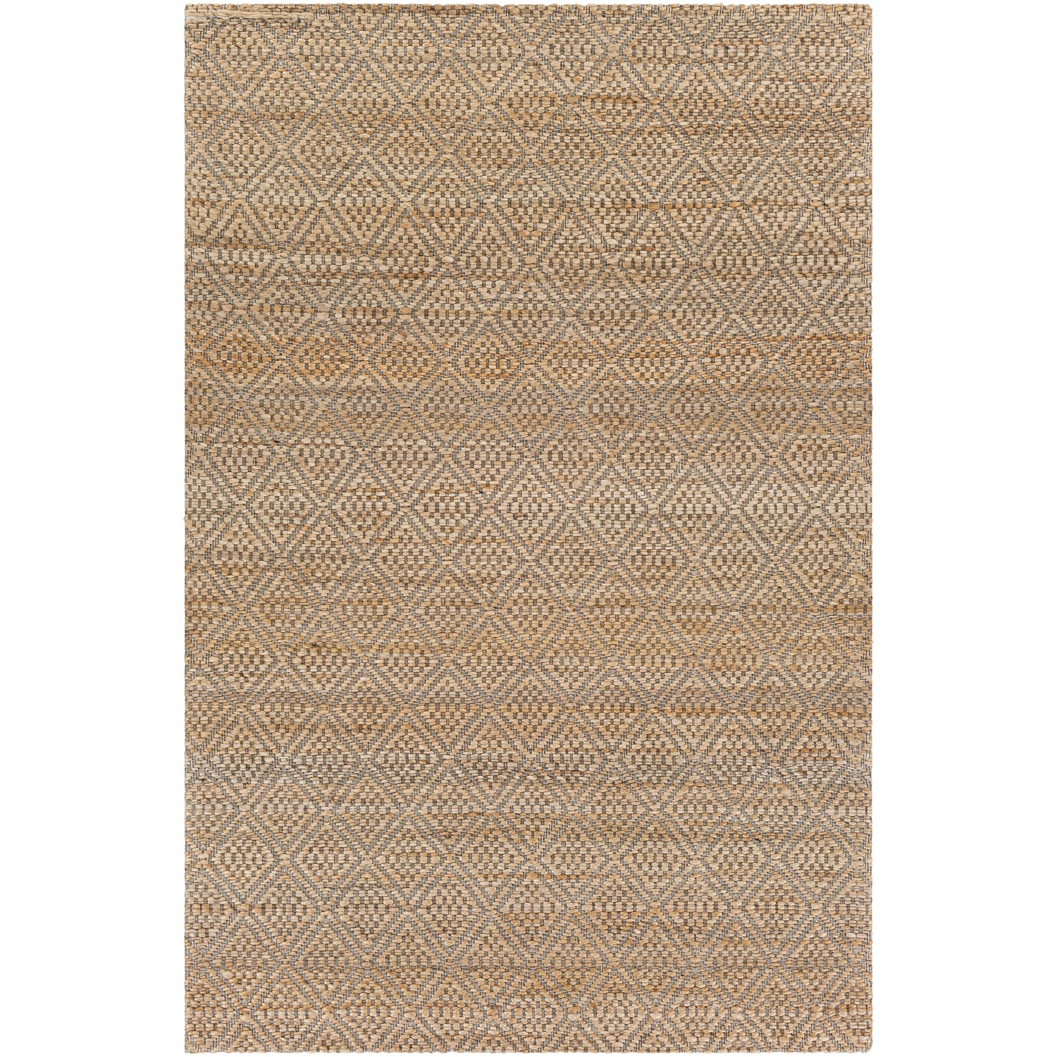 Trace Hand Woven Rug in Camel, Black, Beige