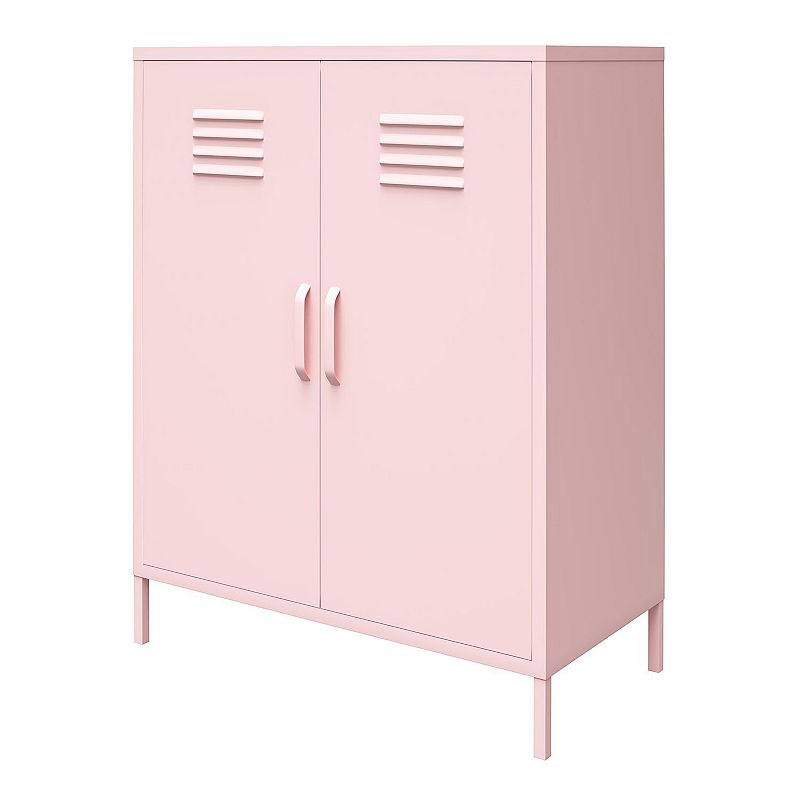 Novogratz Cache 2-Door Metal Locker Storage Cabinet