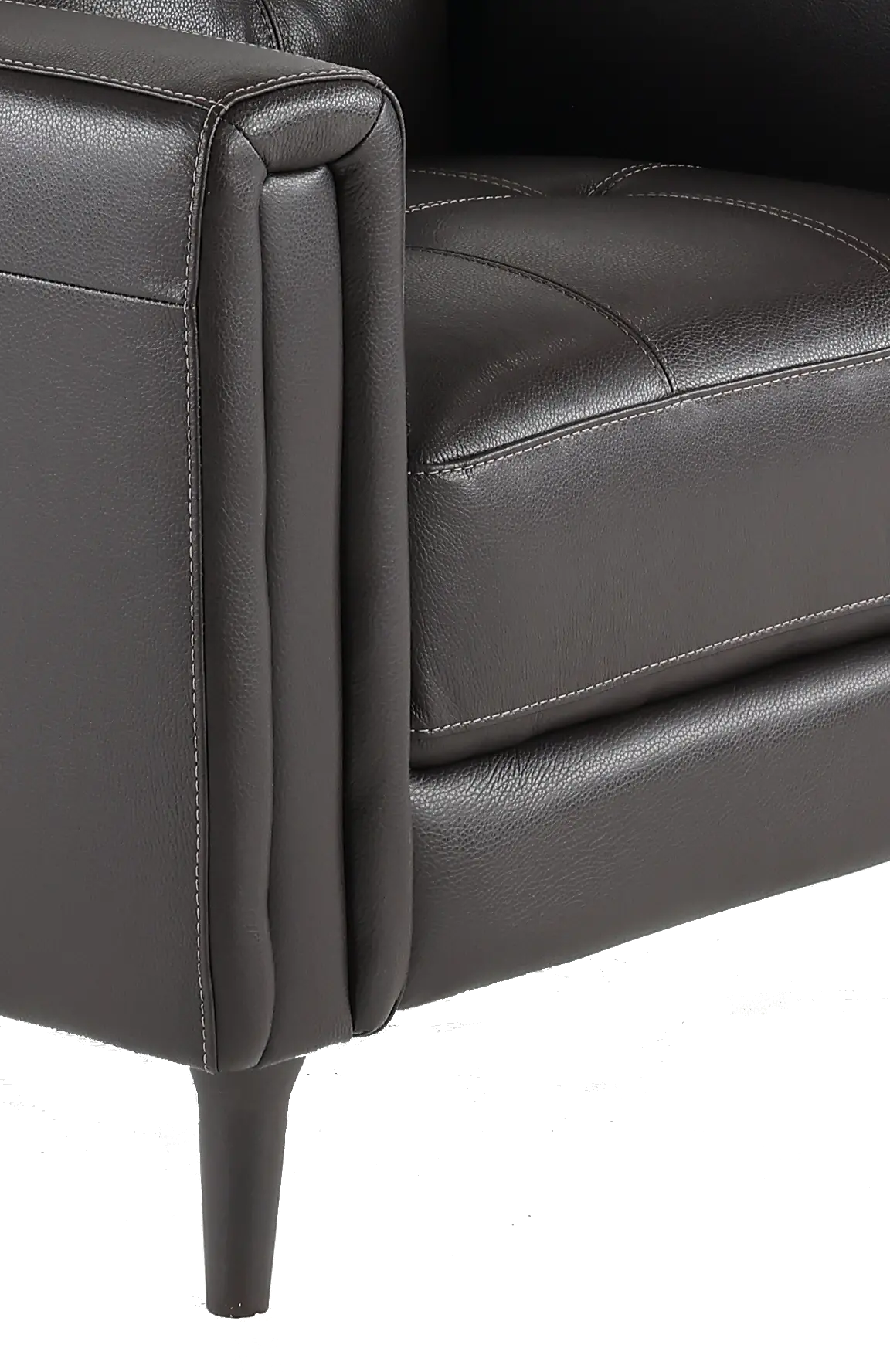 Verona Dark Brown Leather Chair