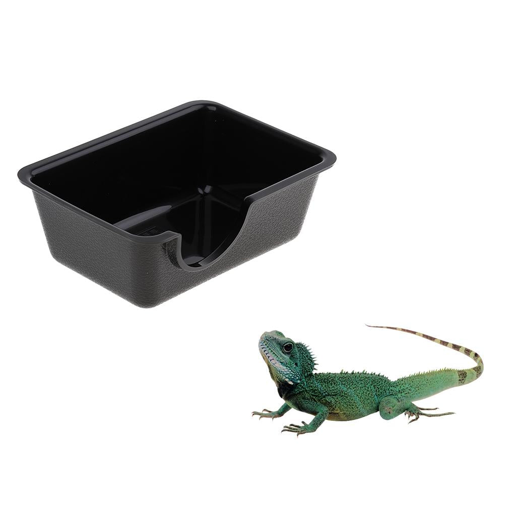 2 Pcs Rectangle Reptile Hiding Cave Nesting House