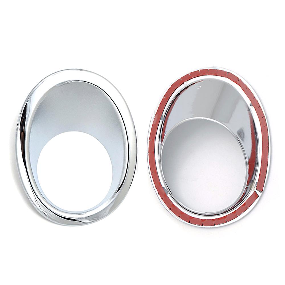 Born Pretty 2pcs Front Bumper Fog Light Trim Foglight Lamp Cover Reflective Sticker Decor Abs Chrome Styling For Honda Cr-v Crv 2009 - 2007