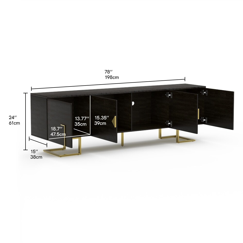 Moasis TV Stand for TV's up to 85\