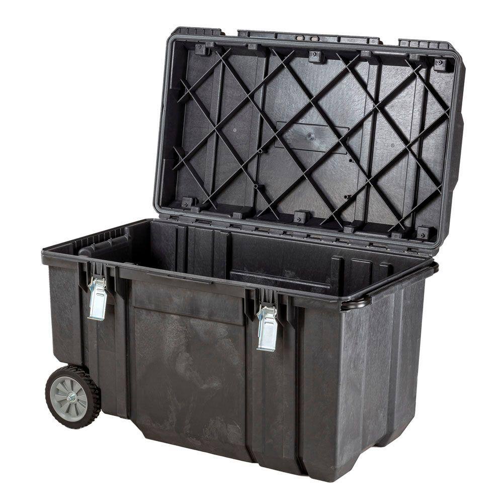 DW Tough Chest 38 in. W 63 Gal. Polypropylene Rolling Tool Box DWST38000