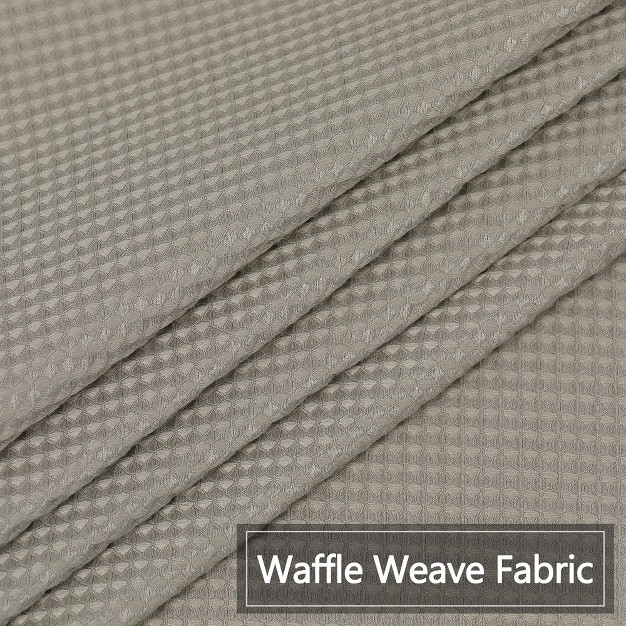 Trinity 210gsm Waffle Weave Short Kitchen Curtains Bathroom Window Curtains