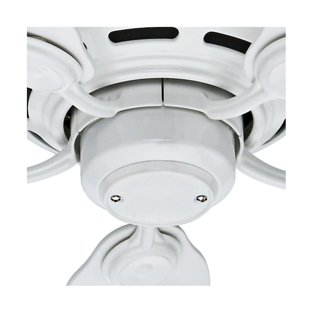 Hunter Low Profile IV Ceiling Fan 42 Indoor White Snow White