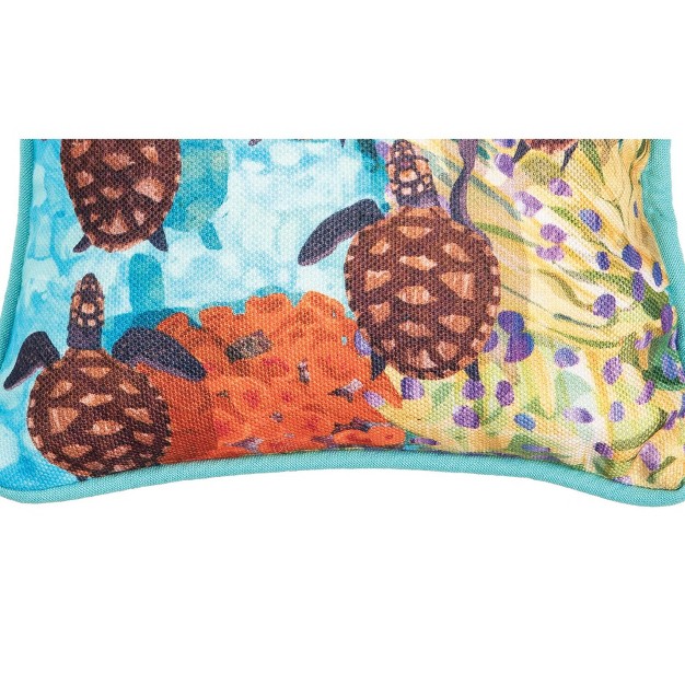 X 8 quot Baby Turtles Petite Printed Throw Pillow