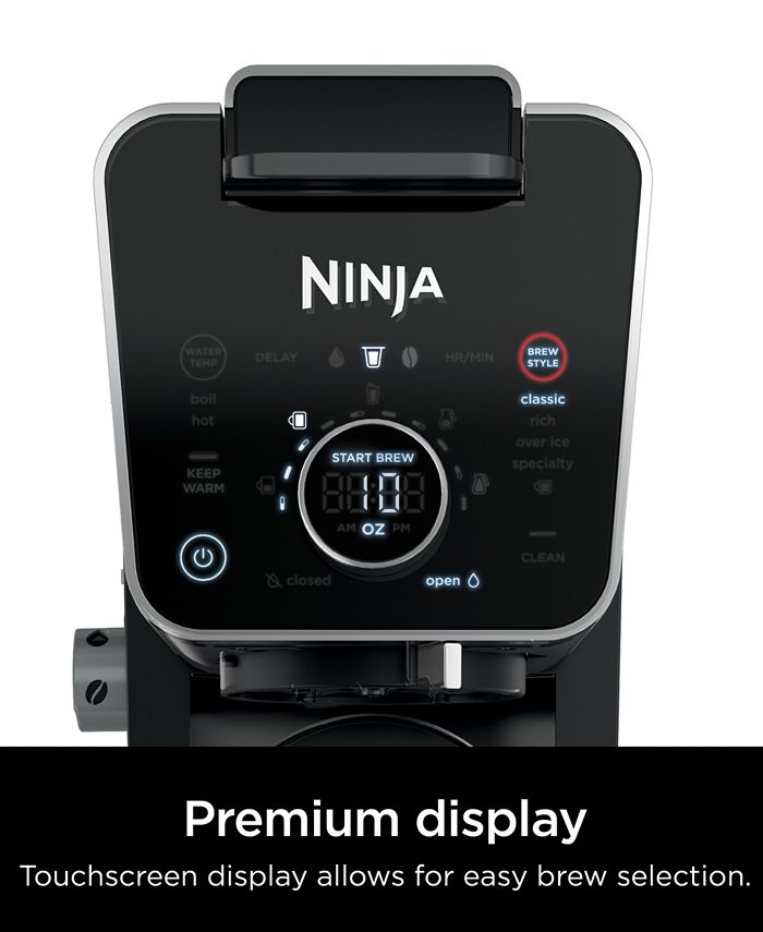 Ninja CFP301 DualBrew Pro Specialty Coffee System， Single-Serve， Compatible with K-Cups 12-Cup Drip Coffee Maker