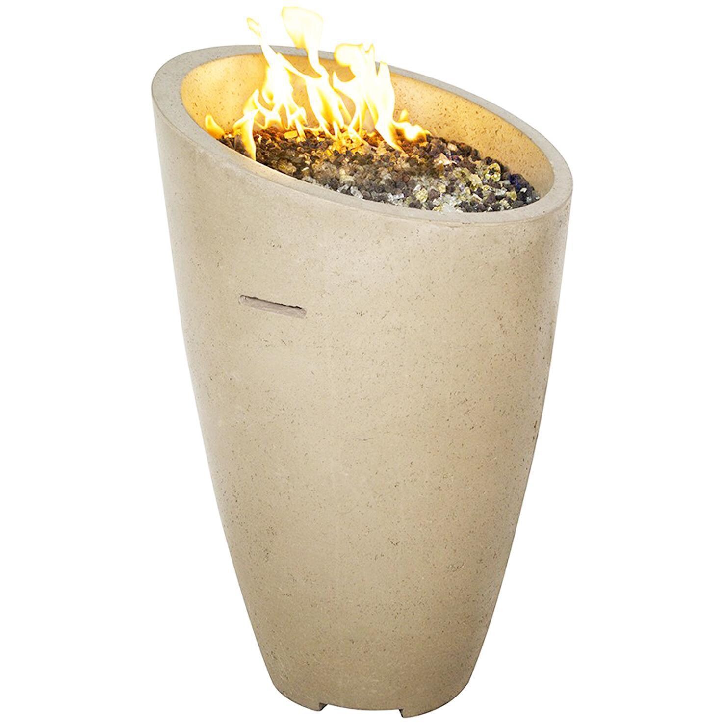 American Fyre Designs Eclipse 23-Inch Natural Gas Fire Urn