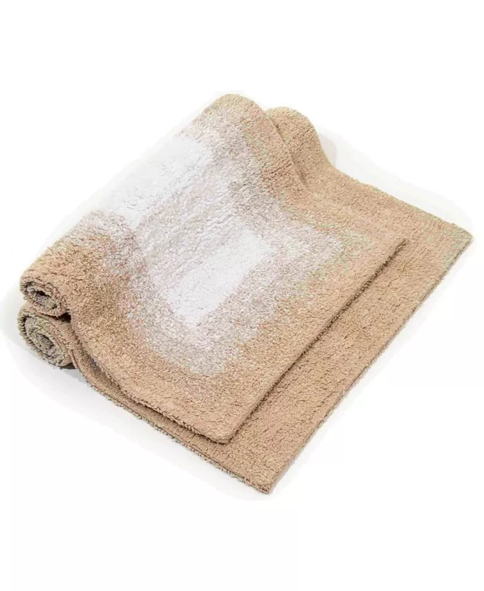 Chesapeake Whitney Ombre Reversible Bath Rug