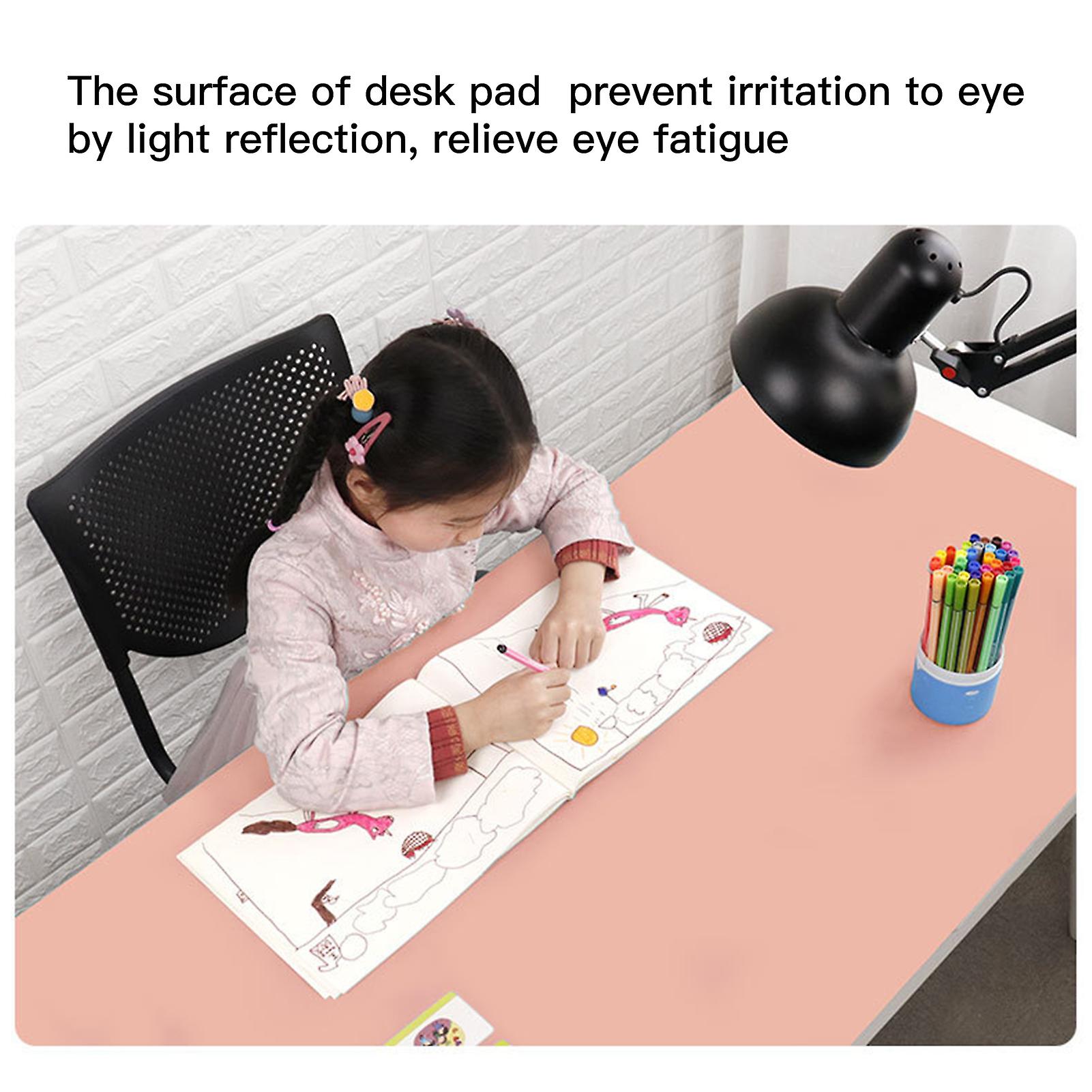 Desk Pad Pu Leather Mat Laptop Keyboard Mouse Pad Desk Writing Surface Waterproof Non Slip Desk Protector For Office Work Home Decor  Set A