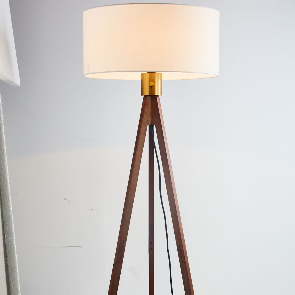 Gem Wooden Tripod Floor Lamp Cy-Ltd-1000