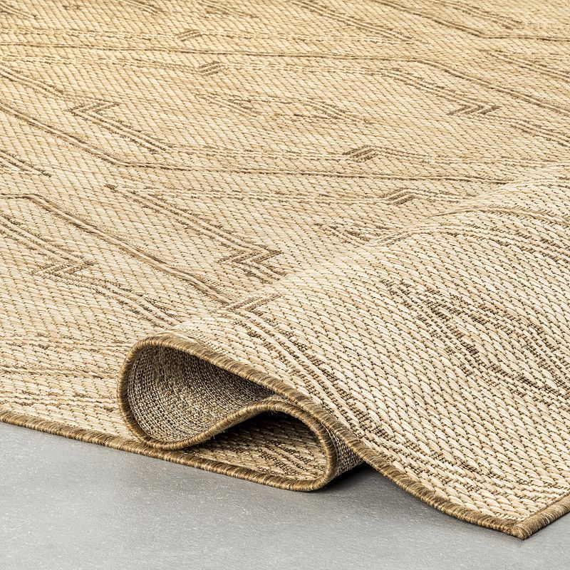 nuLOOM Vizia Diamond Indoor Outdoor Area Rug