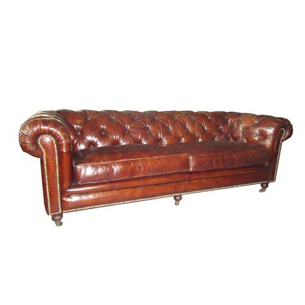 Birmingham Dark Brown 30.3-Inch Sofa