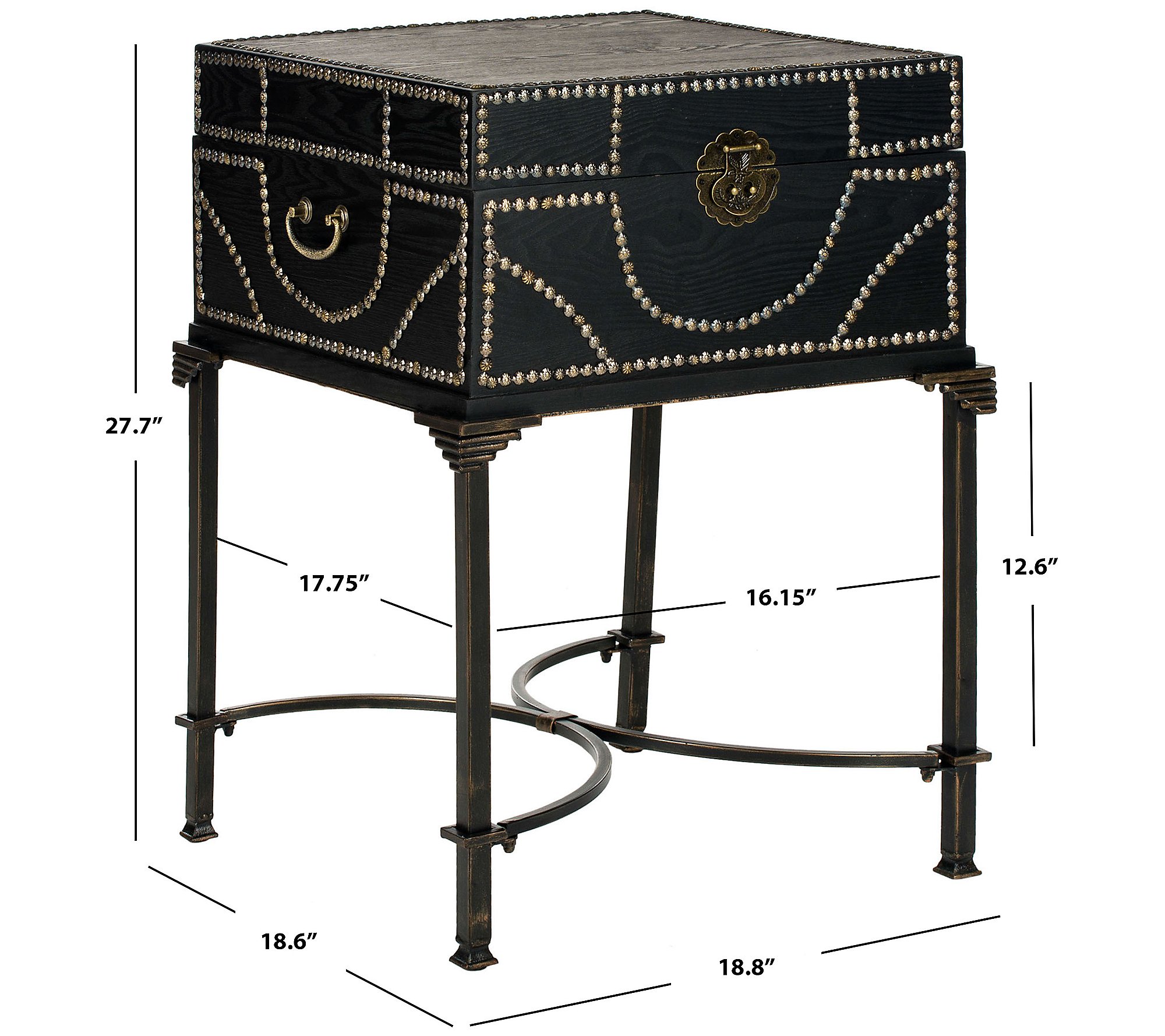 Safavieh Anthony Storage End Table