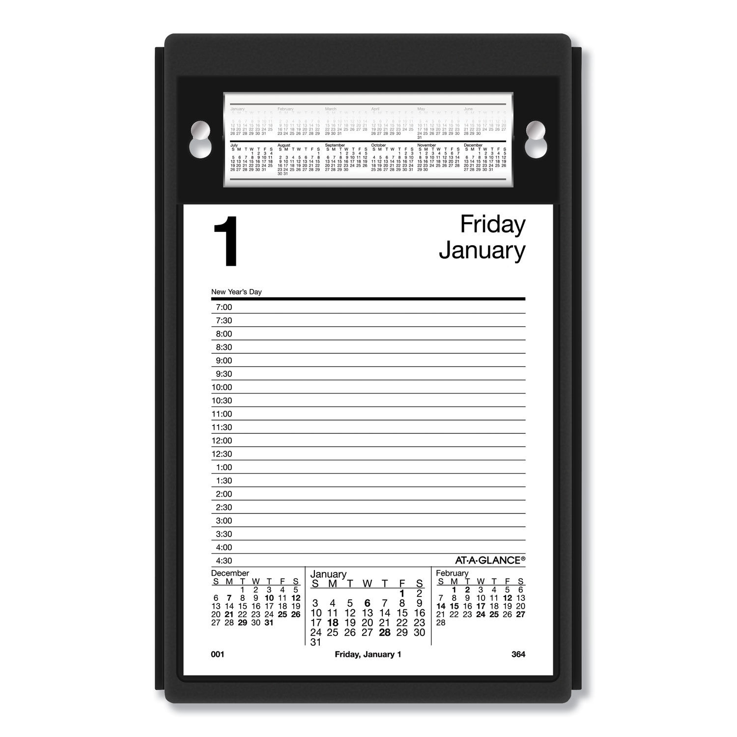 Pad Style Desk Calendar Refill by AT-A-GLANCEandreg; AAGE45850