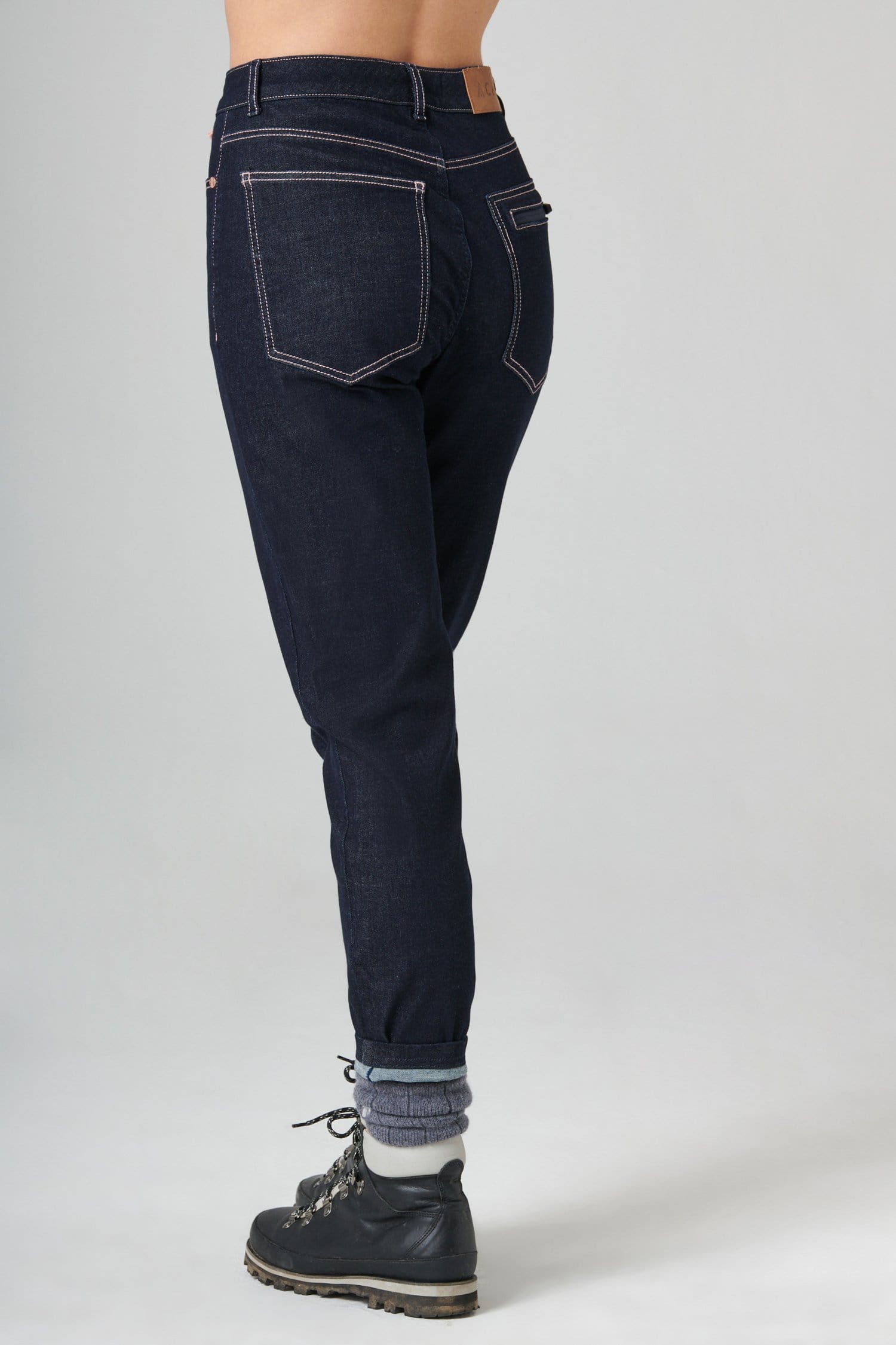 The Outdoor Slim Fit Jeans - Dark Blue Denim