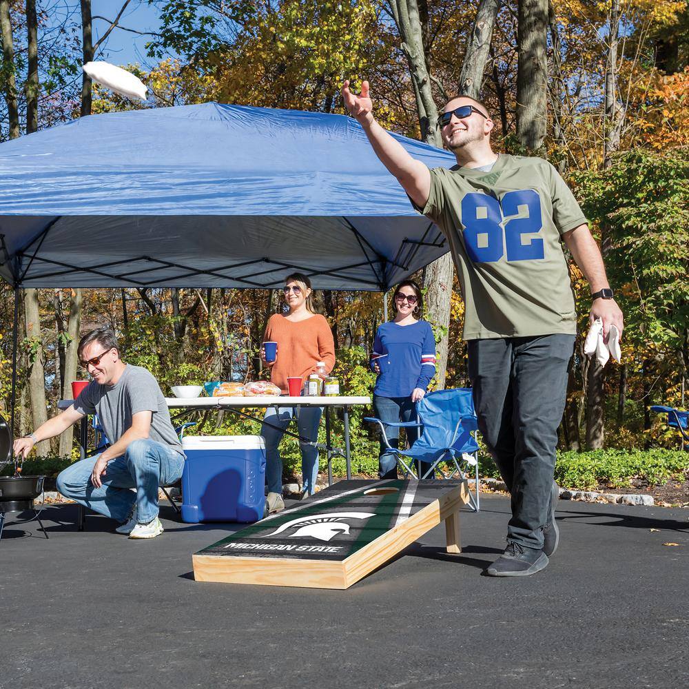 Wild Sports Michigan State Spartans 24 in. W x 48 in. L Cornhole Bag Toss 1-16047-VT678XD