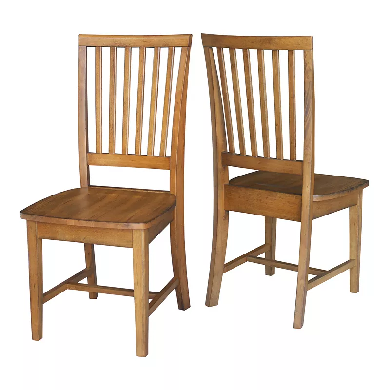 International Concepts Mission Dining Chair 2-piece Set