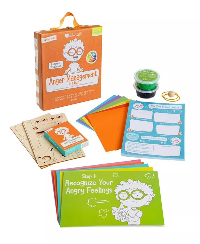 Open The Joy Anger Management Activity Box