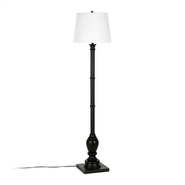 Minnie Farmhouse Blackened Bronze Lamp with Empire Shade