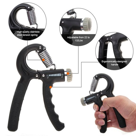 Muka 5 Pack Hand Gripper Kit Adjustable Resistance...