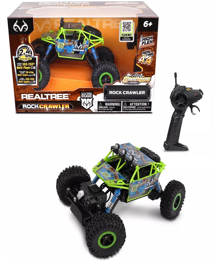 Realtree Nkok 1:16 Scale RC Rock Crawler Edge Camo Green 2.4 Ghz Radio Control 81611  Competition Series  Real Time 4 X 4  Officially Licensed