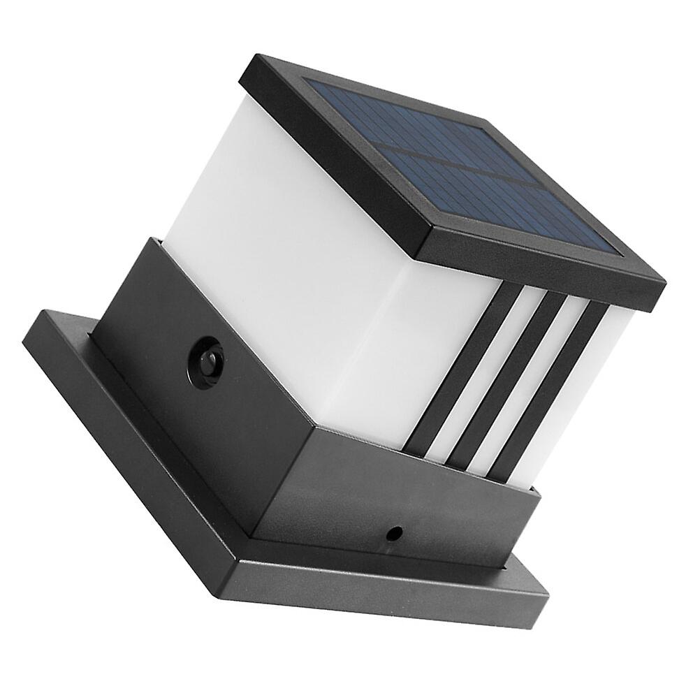 Outdoor Solar Post Light Waterproof Lamp For Garden Wall Yard Patio Walkway