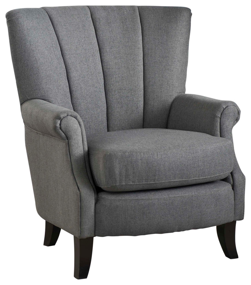 GDF Studio Ezra Classic Fabric Club Chair   Transitional   Armchairs And Accent Chairs   by GDFStudio  Houzz