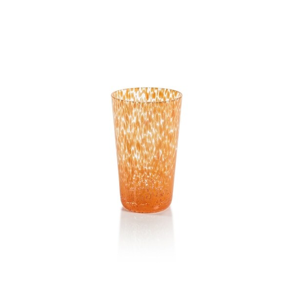 Willa Speckled Highball Glasses， Set of 6