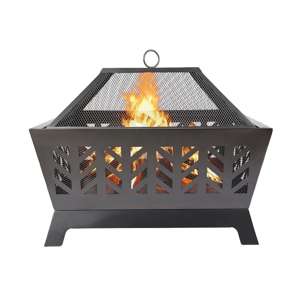 Modern Iron Fire Pit Outdoor