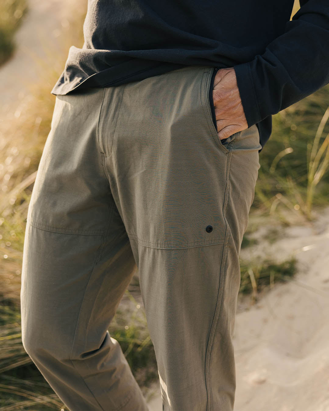 Drift Trouser - Dusty Olive