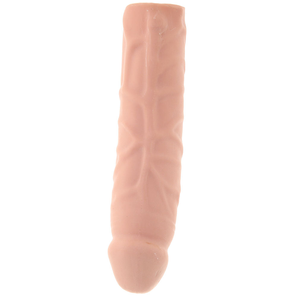 RealRock Penis Sleeve 7 Inch Extender in White