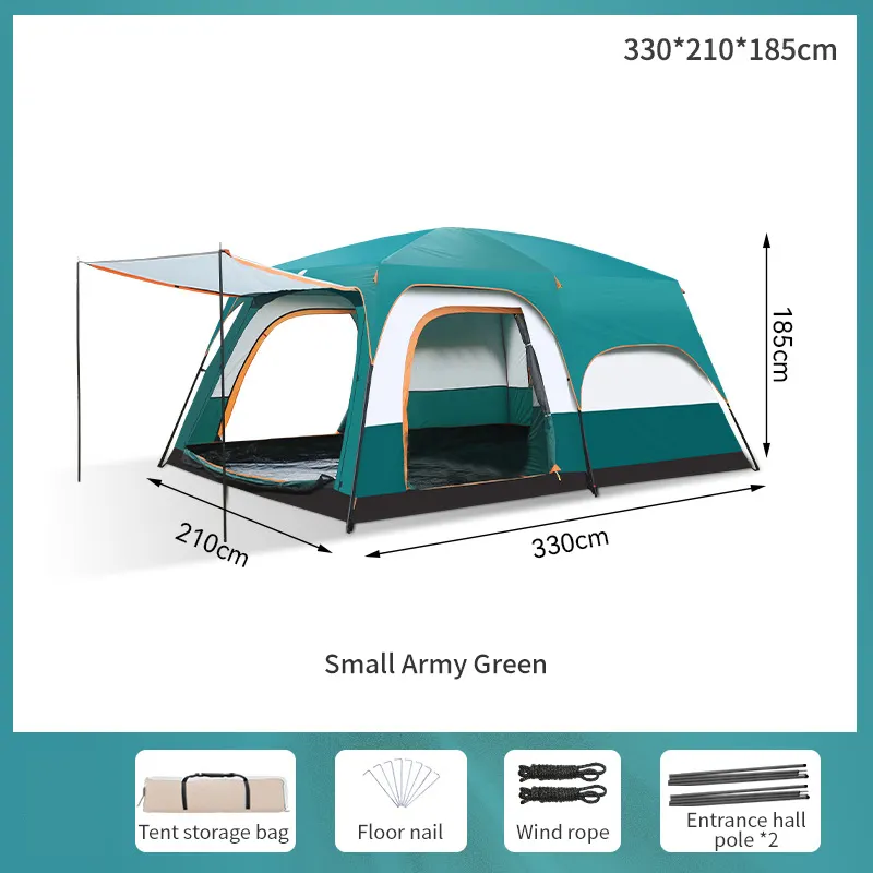 outdoor luxury tents waterproof camping supplies family portable tent platform  pop up camping tent camp gear outdoor