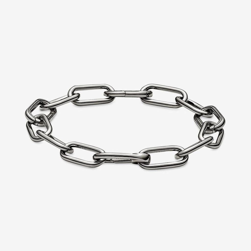 PANDORA  Pandora ME Link Chain Bracelet with 3 Connectors in Ruthenium