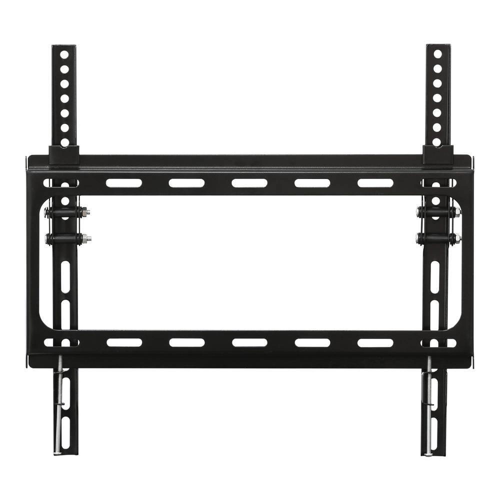 Furinno Modern Wall Mount TV Bracket for TV in Black FRLB001BK