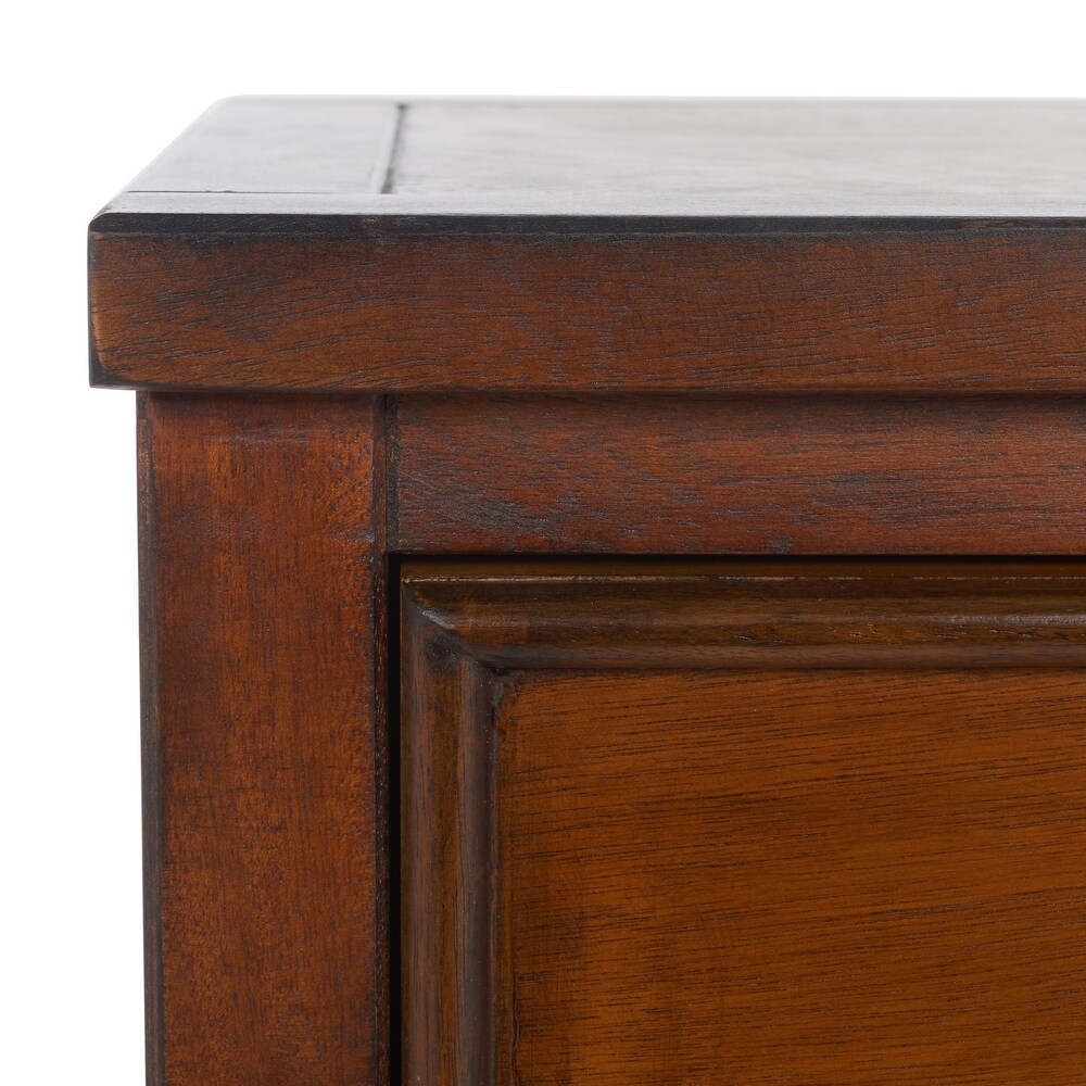 SAFAVIEH Toby Brown End Table   16.9\