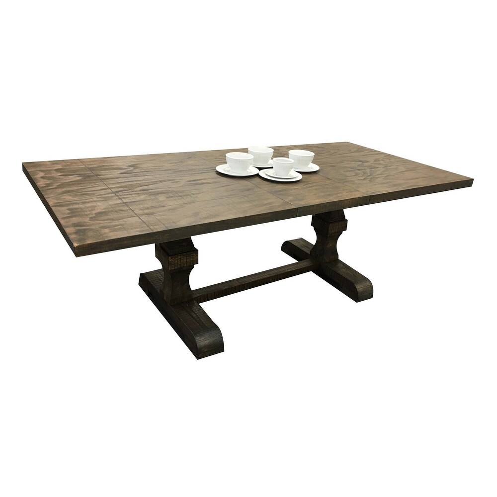 Tallega Salvage Brown Dining Table with Removable Leaf