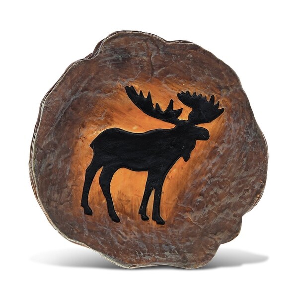 CoTa Global Elegant Intricate Moose Figure The Wild Coaster Decor - 3.75 inches