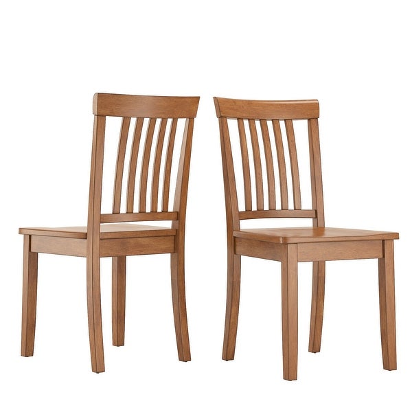 Wilmington II Slat Back Dining Chairs (Set of 2) by iNSPIRE Q Classic