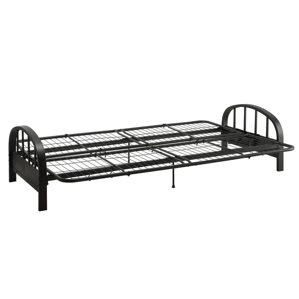 DHP Aiden Black Futon Frame