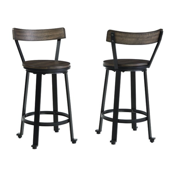 Ashley Furniture Melenski Swivel Barstool (Set of 2) - 17