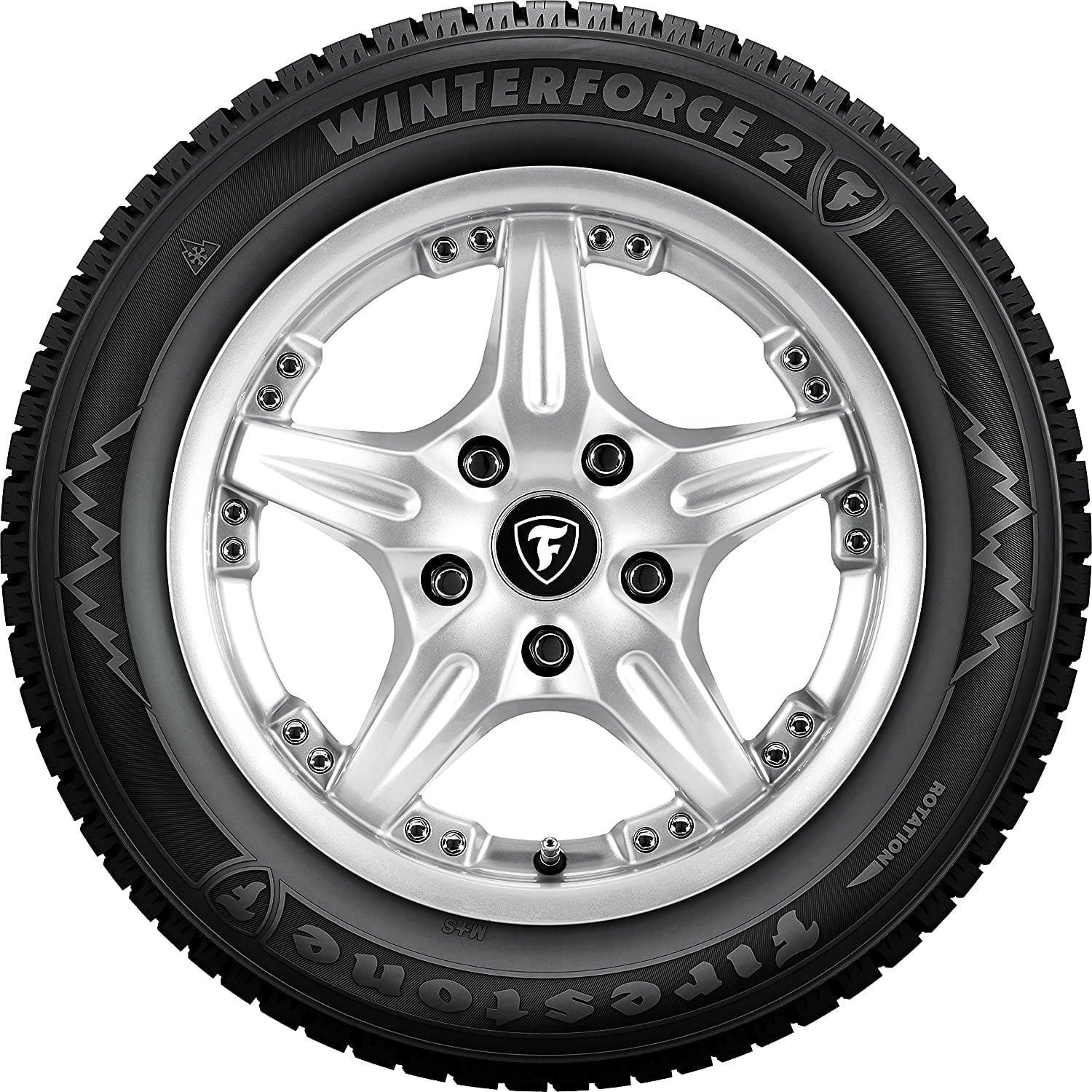 One New Firestone Winterforce 2 225/65R16 100S Snow Winter Tire