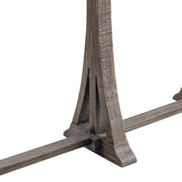 Alpine Mango Wood Console Table - 76x17x38