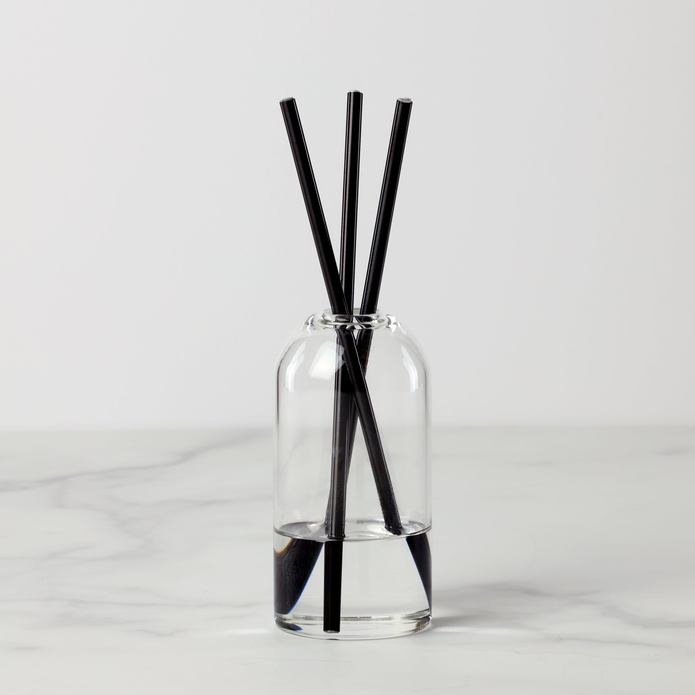 Wylie Signature Everlasting Candle - Clear/Black