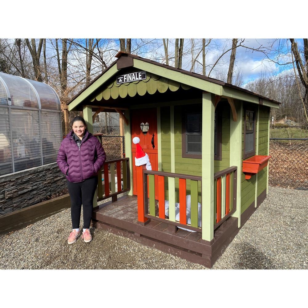 Outdoor Living Today Santa Rosa 12 ft. x 8 ft. Cedar Garden Shed SR812