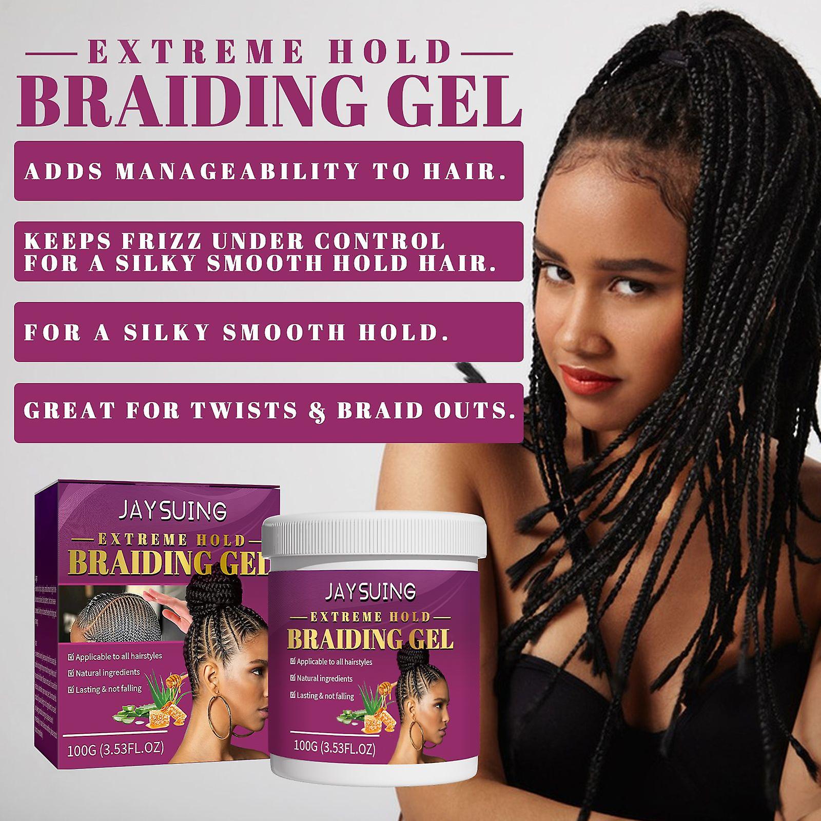 Dirty Braiding Styling Gel Moisturizing Styling Shiny Hair Wax Dirty Braid Prevent Hair Loss And Reduce Hair Damage